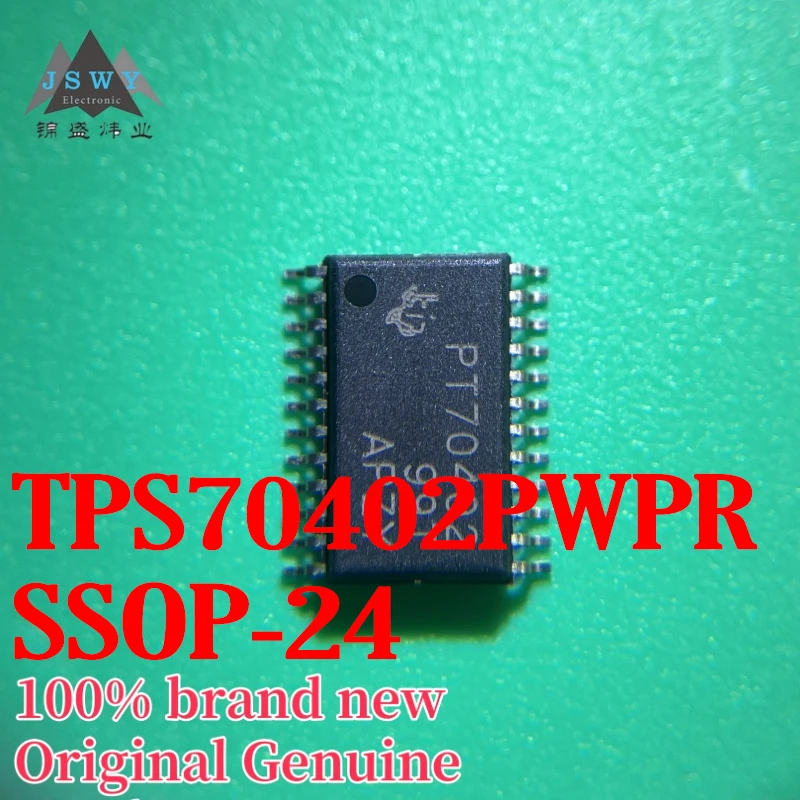 (5/50 pieces) TPS70402PWPR TPS70402 TSSOP-24 Linear Voltage Regulator New in stock Free shipping
(5/50 pieces) TPS70402PWPR TPS70402 TSSOP-24 Linear Voltage Regulator New in stock Free shipping