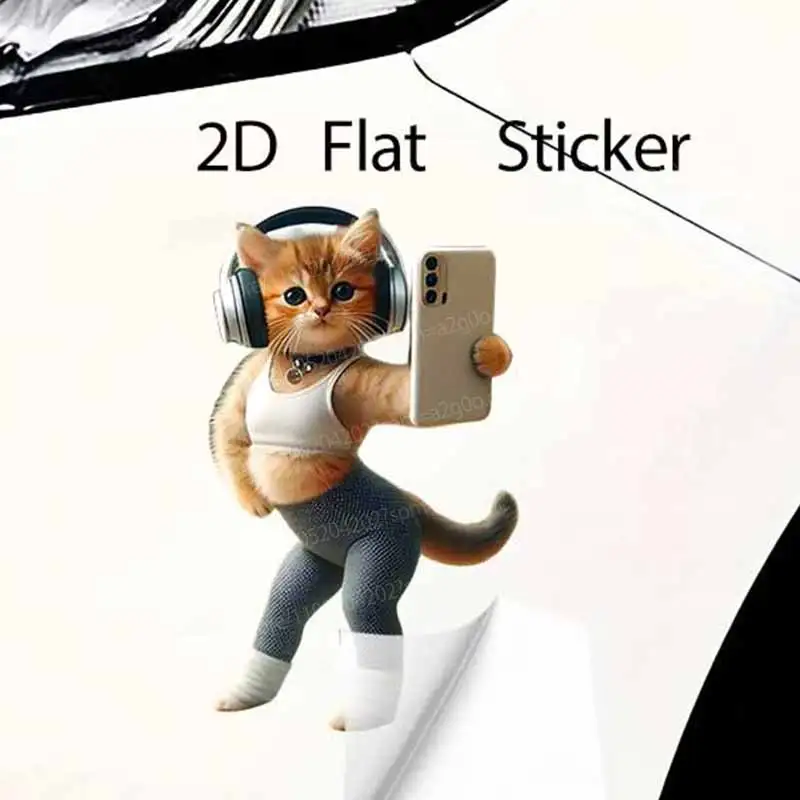 High-Value Cat Pattern Self-Adhesive Stickers for Car And Room Wall Easy to Use Decorative Cat Design W30
High-Value Cat Pattern Self-Adhesive Stickers for Car And Room Wall Easy to Use Decorative Cat Design W30