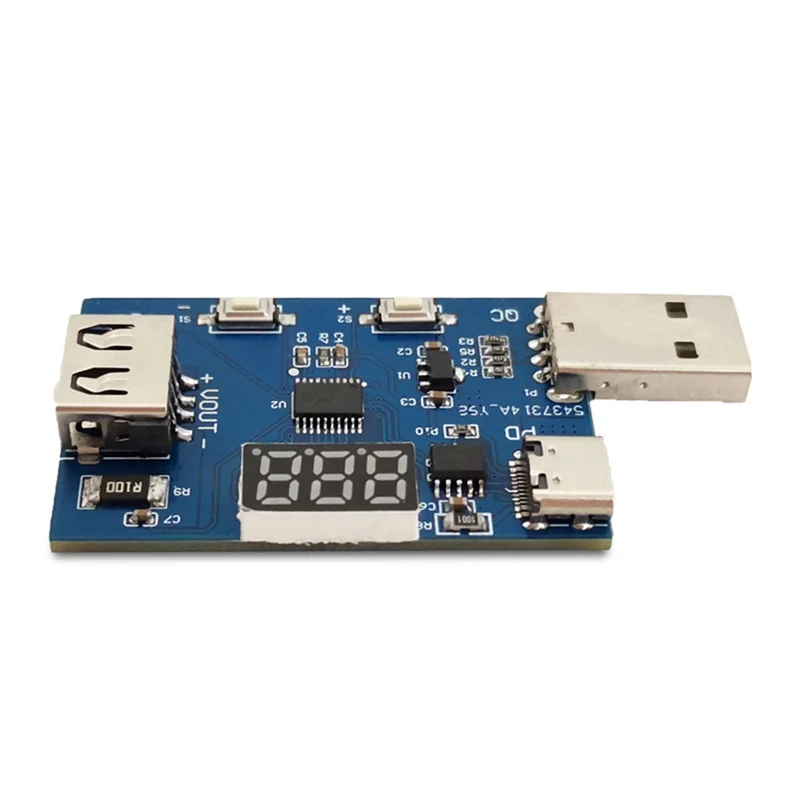 AA08-QC2.0 QC3.0 Модуль-приманка PD3.0 3,6-20 В Регулируемый многофункциональный модуль зарядной головки с регулируемым напряжением Модуль старения
AA08-QC2.0 QC3.0 Модуль-приманка PD3.0 3,6-20 В Регулируемый многофункциональный модуль зарядной головки с регулируемым напряжением Модуль старения