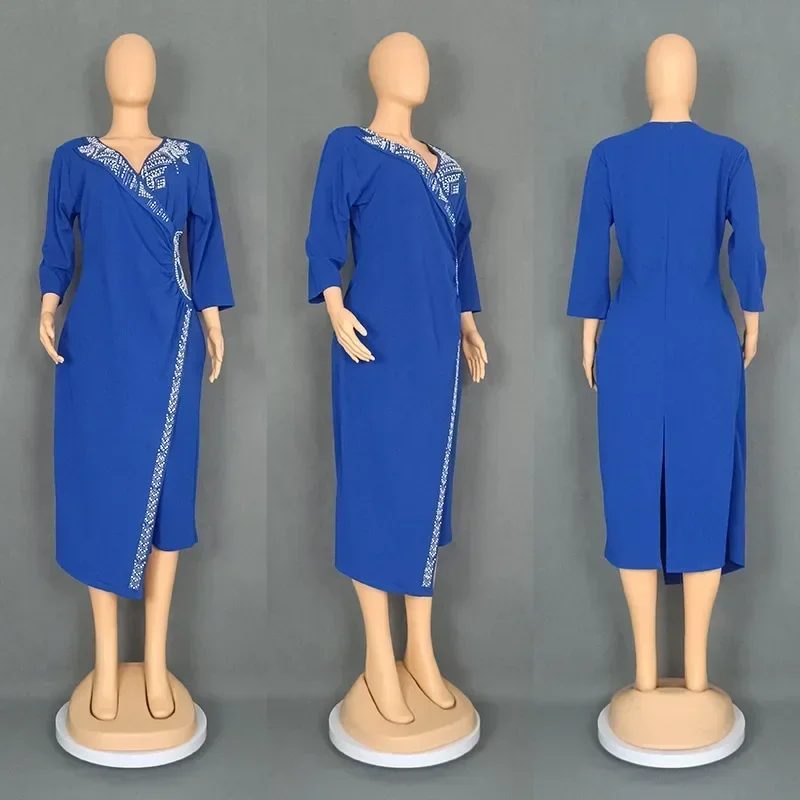 Luxury Dubai Abaya Turkey Kaftan Plus Size African Dresses for Women Muslim Dress Morocco Caftan Ankara Dashiki Africa Clothing
Luxury Dubai Abaya Turkey Kaftan Plus Size African Dresses for Women Muslim Dress Morocco Caftan Ankara Dashiki Africa Clothing