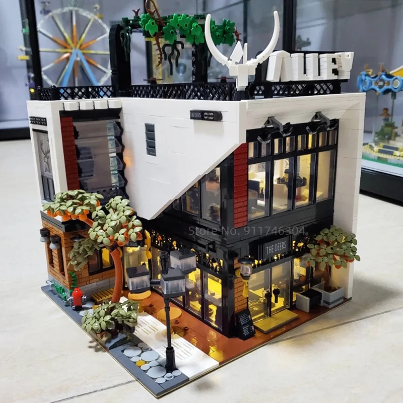 Street View Blooms Modular Weapons Museum Cinema Boutique Hotel Toy Shop Afol Square Sanctorum Christmas Building Block Gift
Street View Blooms Modular Weapons Museum Cinema Boutique Hotel Toy Shop Afol Square Sanctorum Christmas Building Block Gift