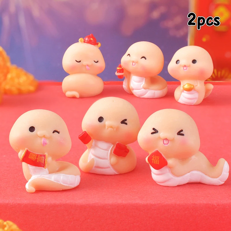 2Pcs Chinese New Year Miniatures Figurines Cartoon Cute Snake Landscape Ornaments Creative DIY Home Decorations Accessories Gift
2Pcs Chinese New Year Miniatures Figurines Cartoon Cute Snake Landscape Ornaments Creative DIY Home Decorations Accessories Gift