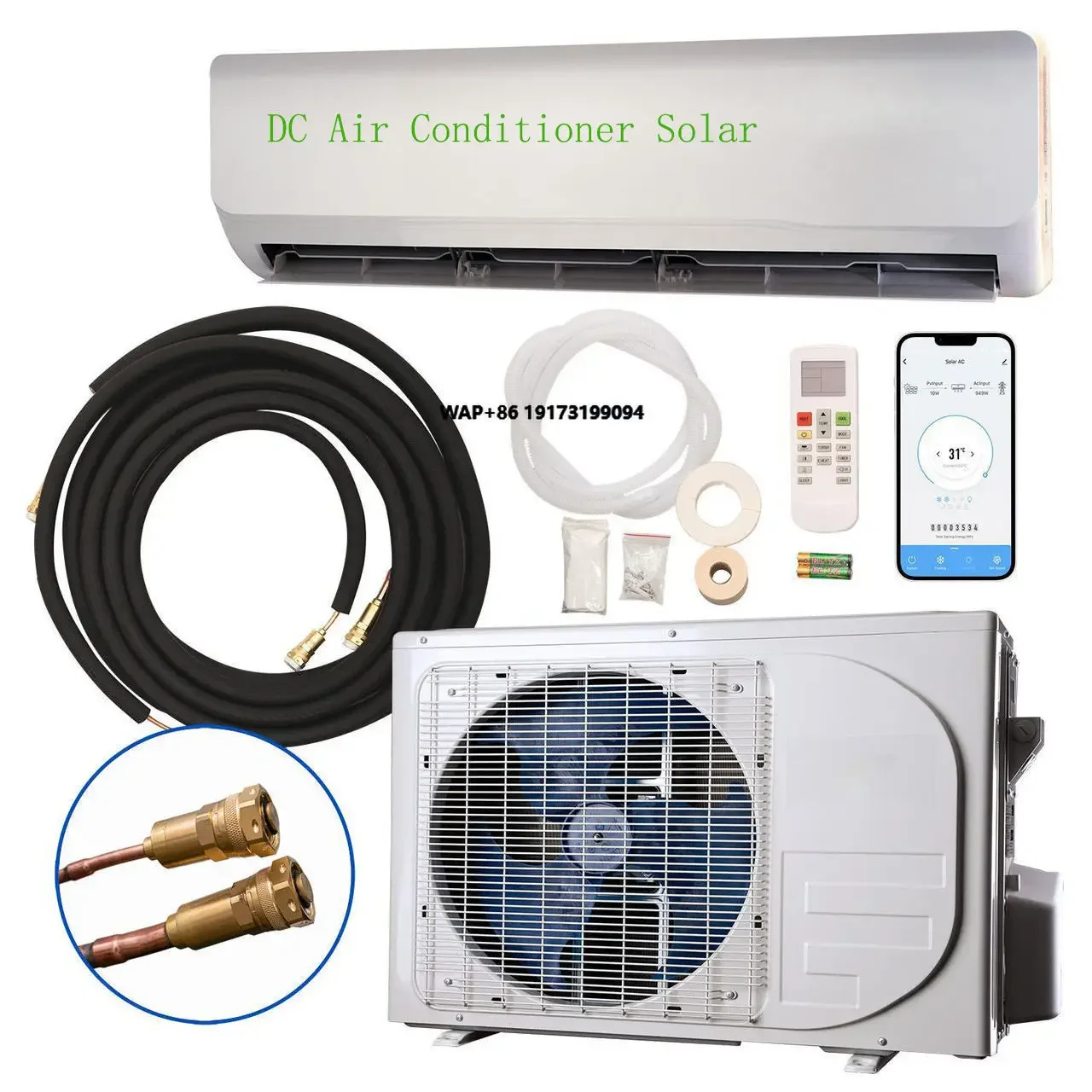 Солнечный гибридный кондиционер Gree Multi Split 2.5JP (AC/DC) для дома
Солнечный гибридный кондиционер Gree Multi Split 2.5JP (AC/DC) для дома