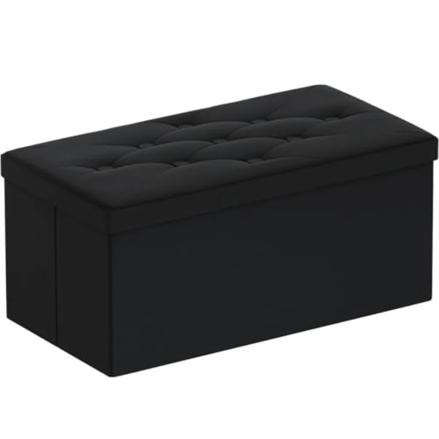 Folding Storage Ottoman Bench, Ottoman with Storage, Feet Rest, Benches Seat for Bedroom, Living Room, Entryway, Long Shoes Ben
Folding Storage Ottoman Bench, Ottoman with Storage, Feet Rest, Benches Seat for Bedroom, Living Room, Entryway, Long Shoes Ben