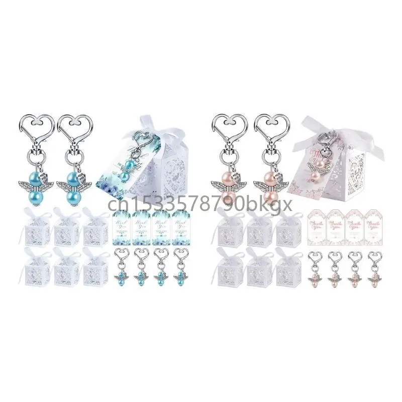 144 PCS Keys Rings with Baptism Favor Boxes Kraft Paper Alloy Material for Girls J78E
144 PCS Keys Rings with Baptism Favor Boxes Kraft Paper Alloy Material for Girls J78E