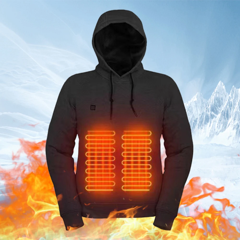 Men Women USB Heating Hoodies Soft USB Rechargeable Vintage Gothic Heated Jacket 3 Heat Levels for Camping Outdoor Work Fishing
Men Women USB Heating Hoodies Soft USB Rechargeable Vintage Gothic Heated Jacket 3 Heat Levels for Camping Outdoor Work Fishing