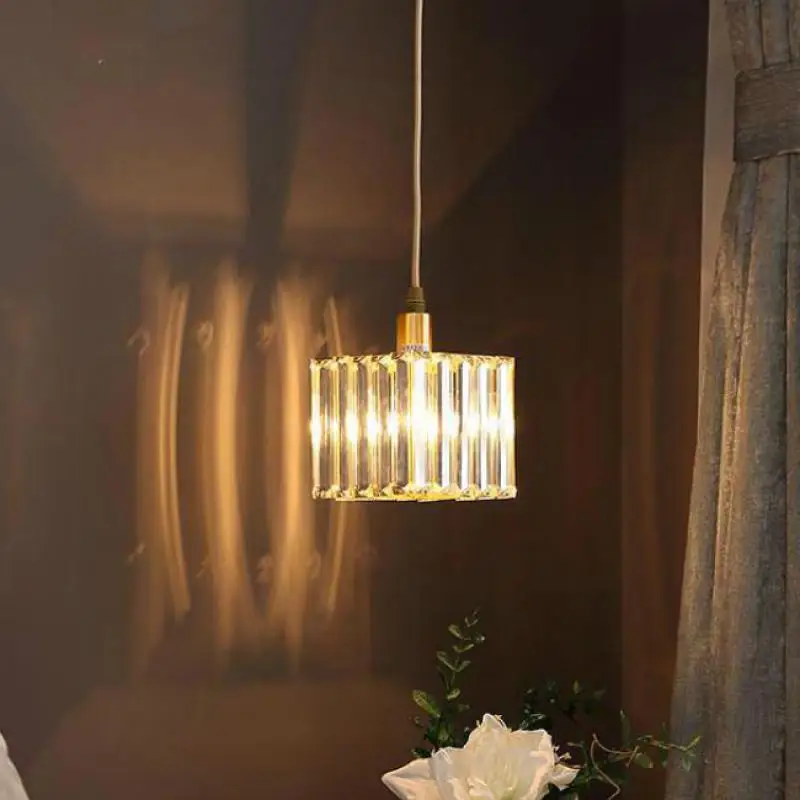 Hallway 1 pcs mini crystal pendant Lamp for Kid's bedroom Lamparas Bedside Lamp dining room E14 Led Porch Light crystal bar lamp
Hallway 1 pcs mini crystal pendant Lamp for Kid's bedroom Lamparas Bedside Lamp dining room E14 Led Porch Light crystal bar lamp