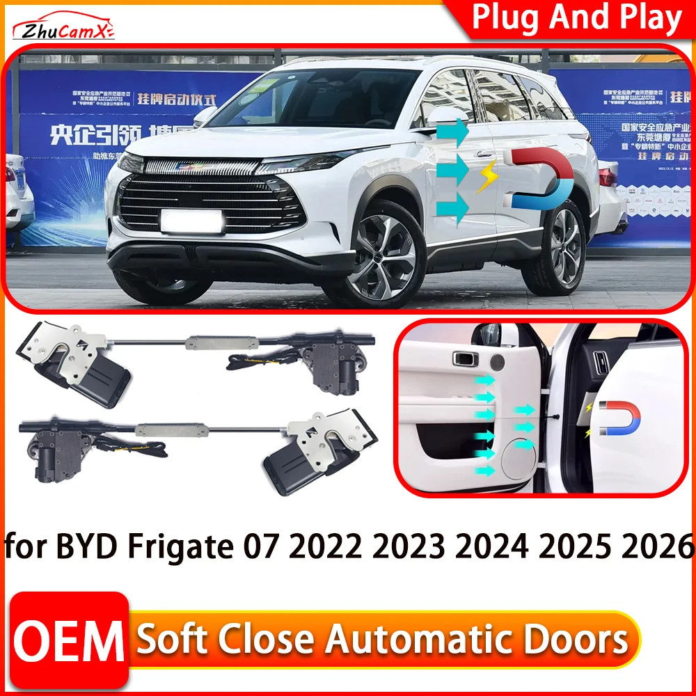 for BYD Frigate 07 2022 2023 2024 2025 2026 Automatic Electric Soft Close Door Closer Power Closing Door Comfort Closing System
for BYD Frigate 07 2022 2023 2024 2025 2026 Automatic Electric Soft Close Door Closer Power Closing Door Comfort Closing System