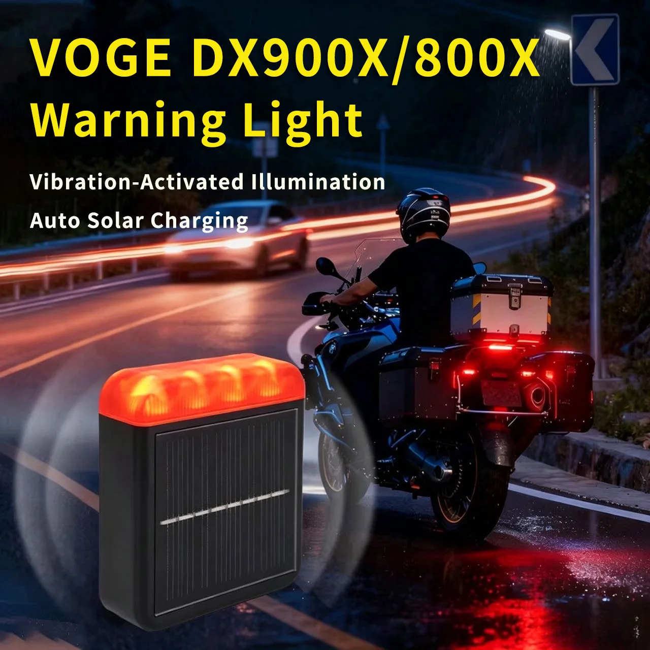For VOGE DS900X DS800X DS625X Motorcycle Top Case Solar LED Waterproof Wireless Warning Light Accessories Modified Upgrade
For VOGE DS900X DS800X DS625X Motorcycle Top Case Solar LED Waterproof Wireless Warning Light Accessories Modified Upgrade