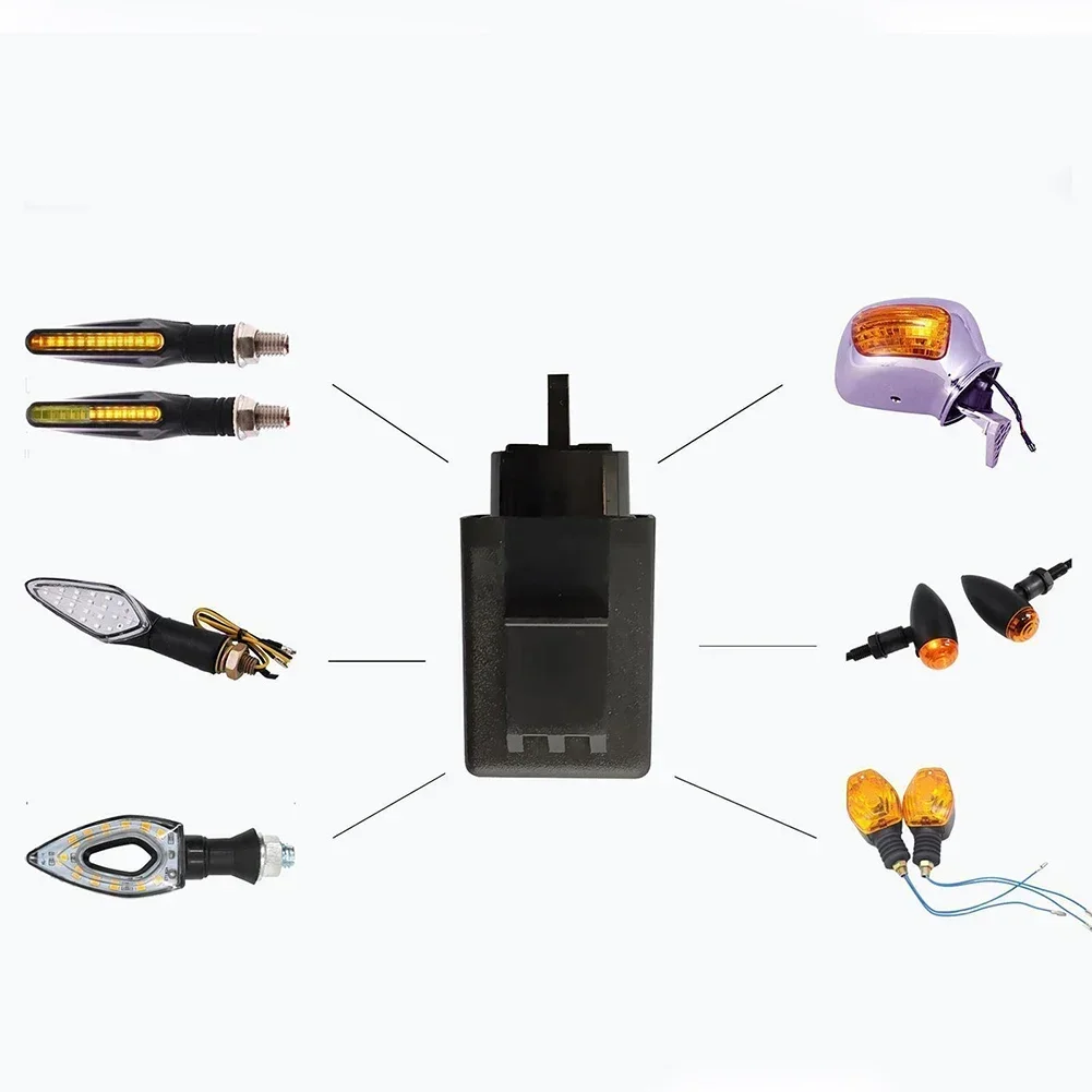 Motorcycle LED Flashers Relay Turn Signals Relay High Sensitive Turn Signal Indicator For 12V Universal 3 Pin LED Turn Signal
Motorcycle LED Flashers Relay Turn Signals Relay High Sensitive Turn Signal Indicator For 12V Universal 3 Pin LED Turn Signal