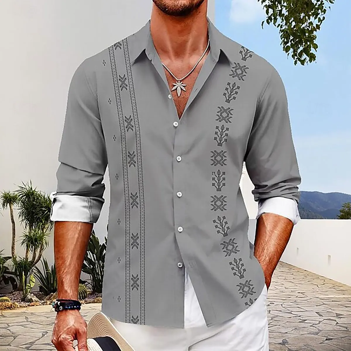 Men's new striped Hawaii resort HD printing shirt high-quality casual shirt high size XS-6XL fast delivery
Men's new striped Hawaii resort HD printing shirt high-quality casual shirt high size XS-6XL fast delivery