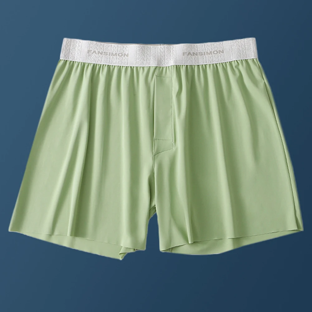 1pc Skin Friendly Ice Silk Men Shorts Boxer Briefs Solid Color Middle Waist Elastic Panties Lingerie Man Casual Underwear
1pc Skin Friendly Ice Silk Men Shorts Boxer Briefs Solid Color Middle Waist Elastic Panties Lingerie Man Casual Underwear