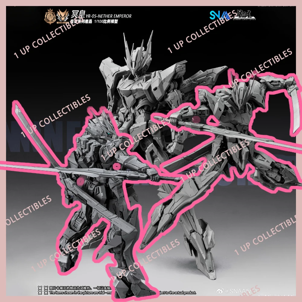 SNAA HG 1/100 YR-05 Nether Emperor Deluxe Edition Assembly Model Kit The Round Table Knights Action Figure Mecha Toys Hobby Gift
SNAA HG 1/100 YR-05 Nether Emperor Deluxe Edition Assembly Model Kit The Round Table Knights Action Figure Mecha Toys Hobby Gift