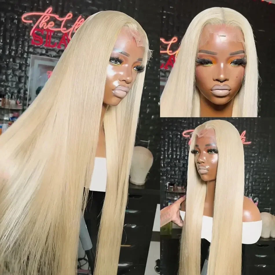 Bone Straight Lace Front Human Hair Wigs For Women 30 36 inch 613 Honey Blonde Colored Transparent 13x4 Lace Frontal Wig On Sale
Bone Straight Lace Front Human Hair Wigs For Women 30 36 inch 613 Honey Blonde Colored Transparent 13x4 Lace Frontal Wig On Sale