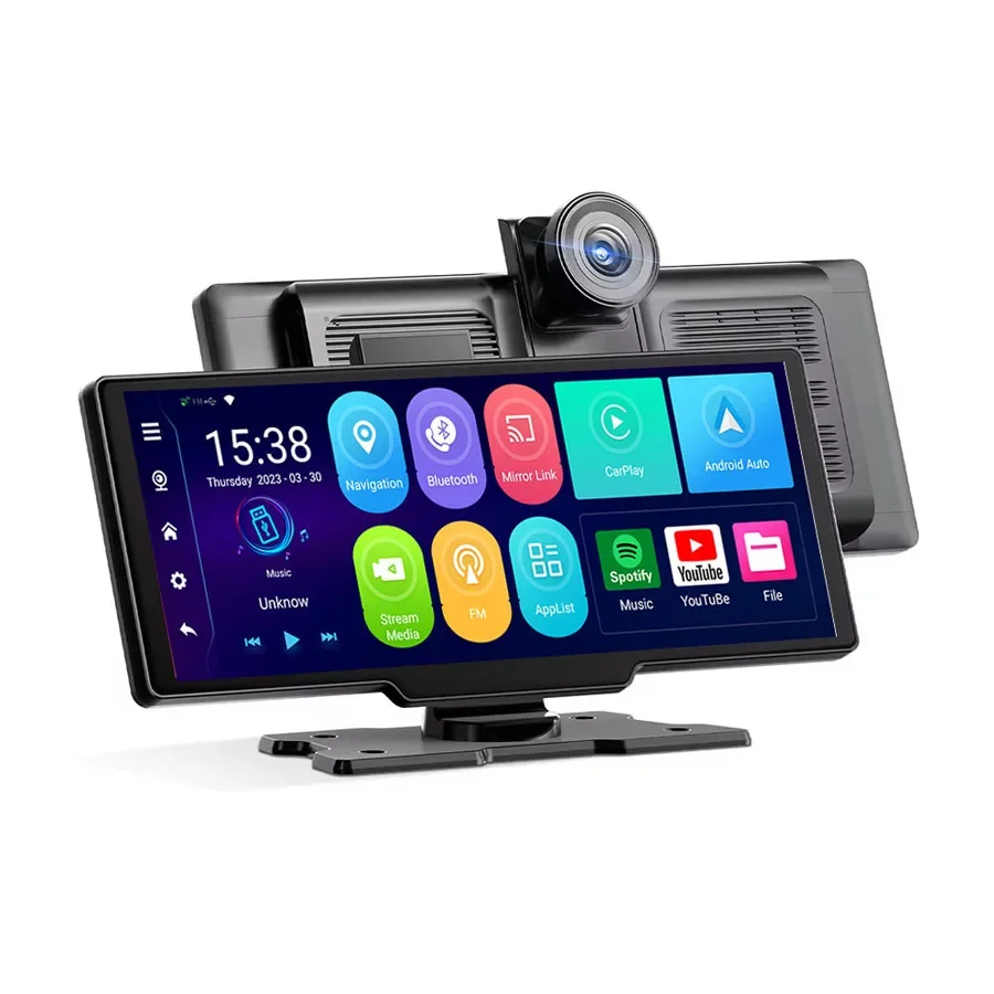 10.26 Inch Car DVR 4G WiFi GPS Navigation Dashboard Dual Lens Android 12 Car DVR Camera 1080P Rear View Mirror Dashcam
10.26 Inch Car DVR 4G WiFi GPS Navigation Dashboard Dual Lens Android 12 Car DVR Camera 1080P Rear View Mirror Dashcam