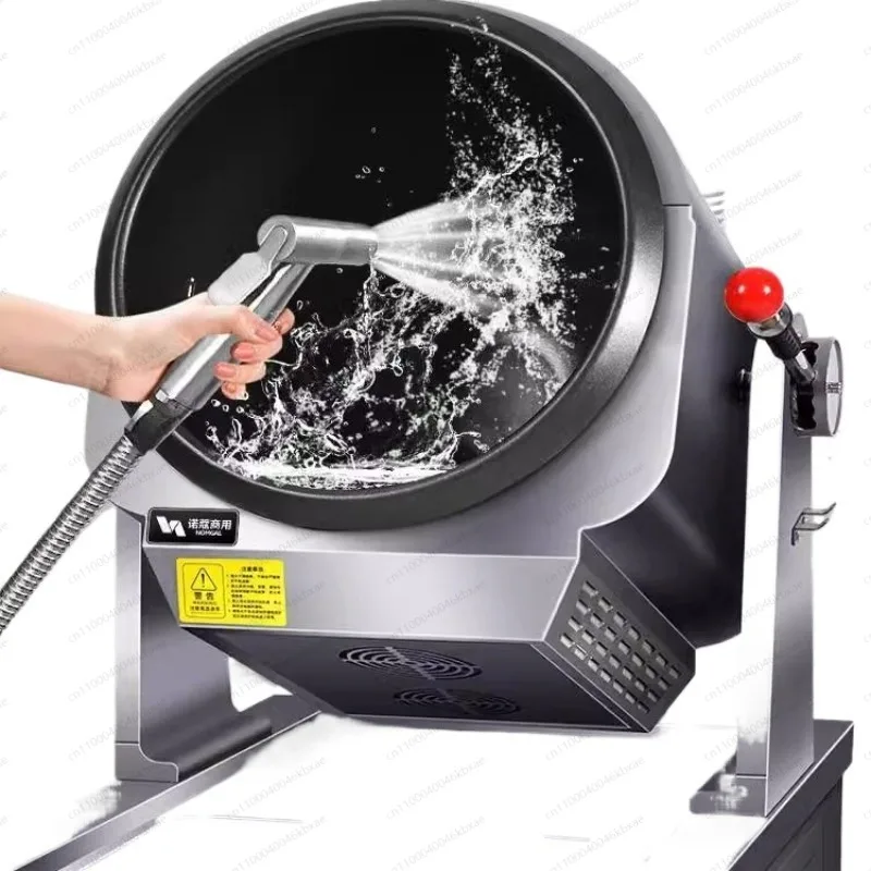 Automatic Cooking Machine Commercial Large Roller Fried Rice Fried Noodles Intelligent Cooking Robot
