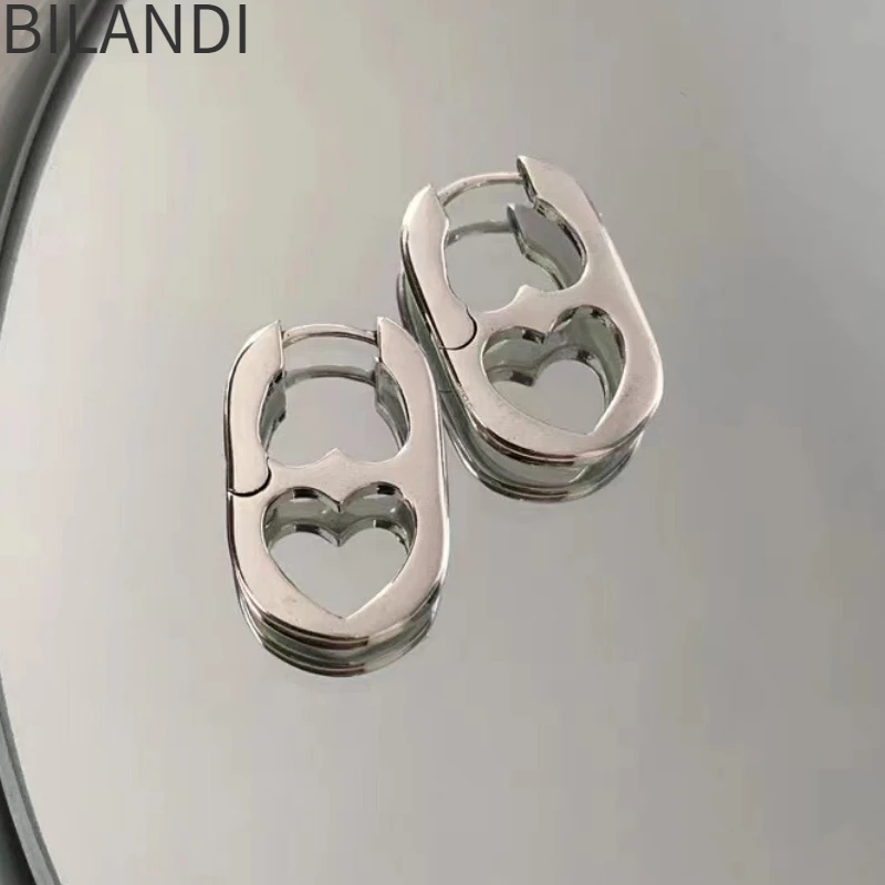 Modern Jewelry Delicate Design Shiny Silver Color Double Heart Earrings For Women Girl Party Gift Hot Sale Accessories 2023
Modern Jewelry Delicate Design Shiny Silver Color Double Heart Earrings For Women Girl Party Gift Hot Sale Accessories 2023