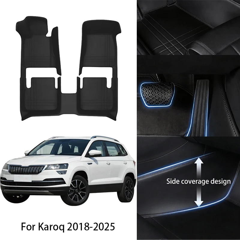 Комплект автомобильных ковриков из искусственной кожи на заказ для Skoda Karoq, Kodiaq, Octavia (5 мест) 2007, 2016, 2025 – Полный комплект аксессуаров для салона автомобиля
Комплект автомобильных ковриков из искусственной кожи на заказ для Skoda Karoq, Kodiaq, Octavia (5 мест) 2007, 2016, 2025 – Полный комплект аксессуаров для салона автомобиля