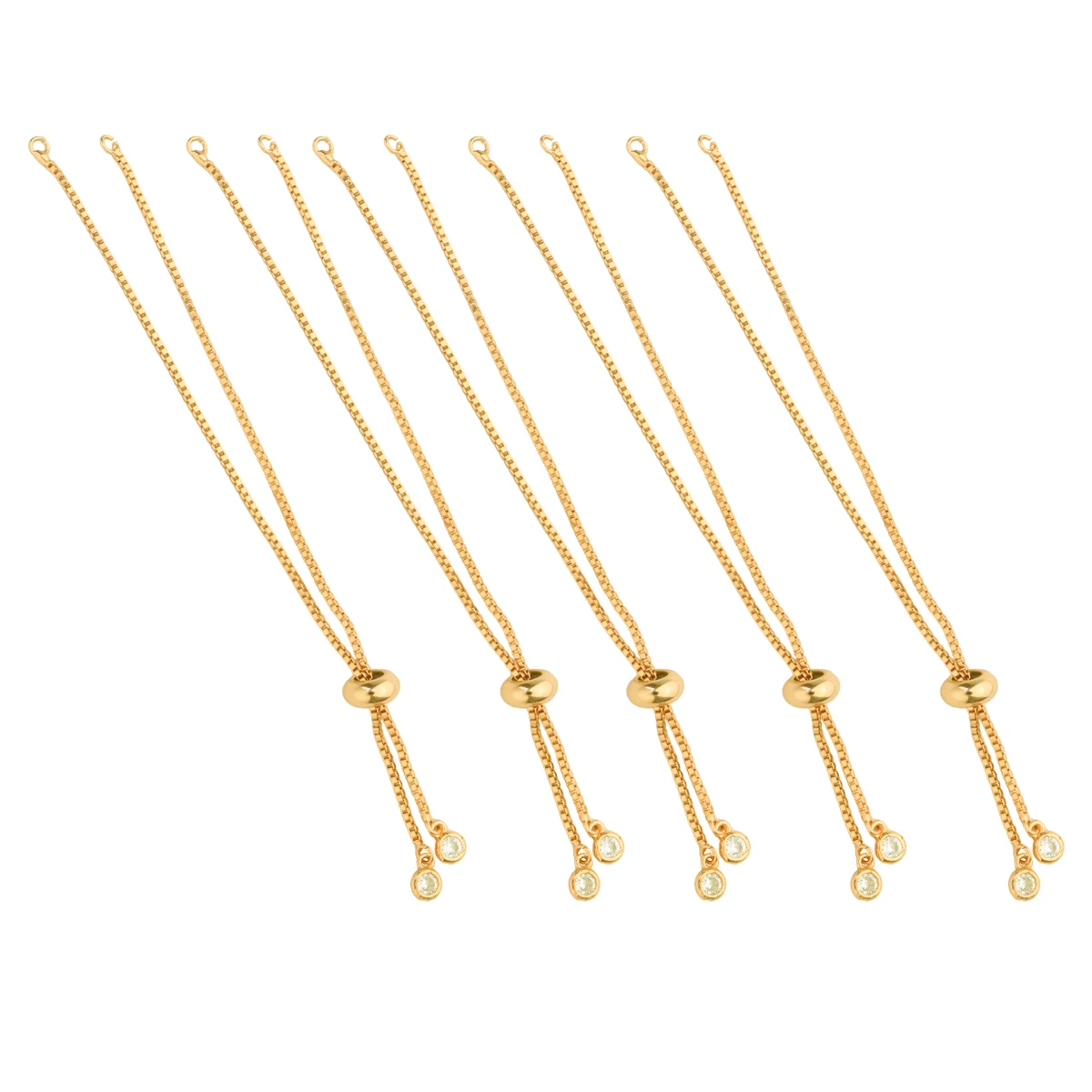 5 Pcs Copper Semi Finished Bracelets Adjustable Chain DIY Jewelry Making Supplies Bangles Women Accessories Gift Ideas
5 Pcs Copper Semi Finished Bracelets Adjustable Chain DIY Jewelry Making Supplies Bangles Women Accessories Gift Ideas