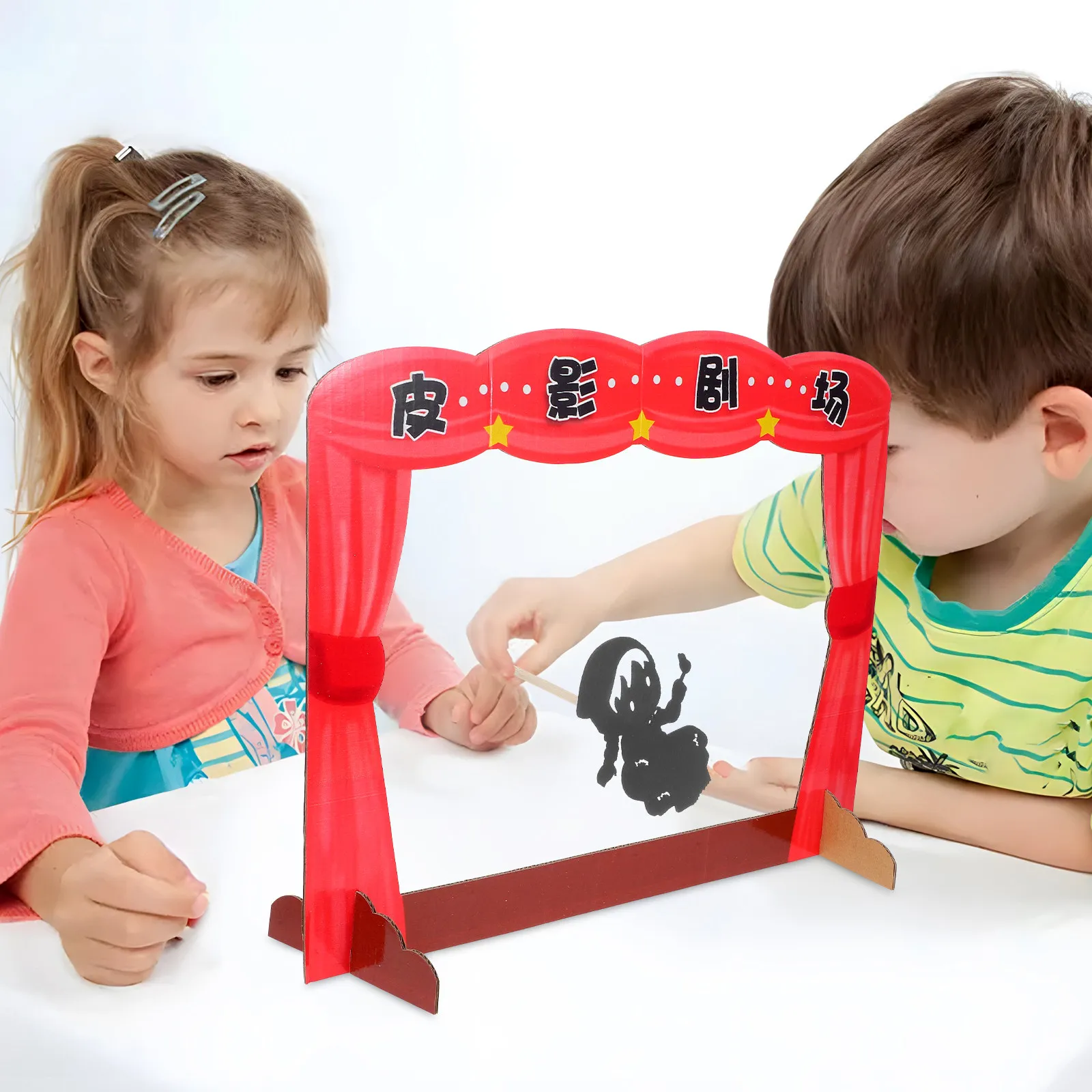 1Set Shadow Puppet Game Creative DIY Storytelling Kit for Kids Family Interactive Shadow Theater and Puppet Show Props
1Set Shadow Puppet Game Creative DIY Storytelling Kit for Kids Family Interactive Shadow Theater and Puppet Show Props