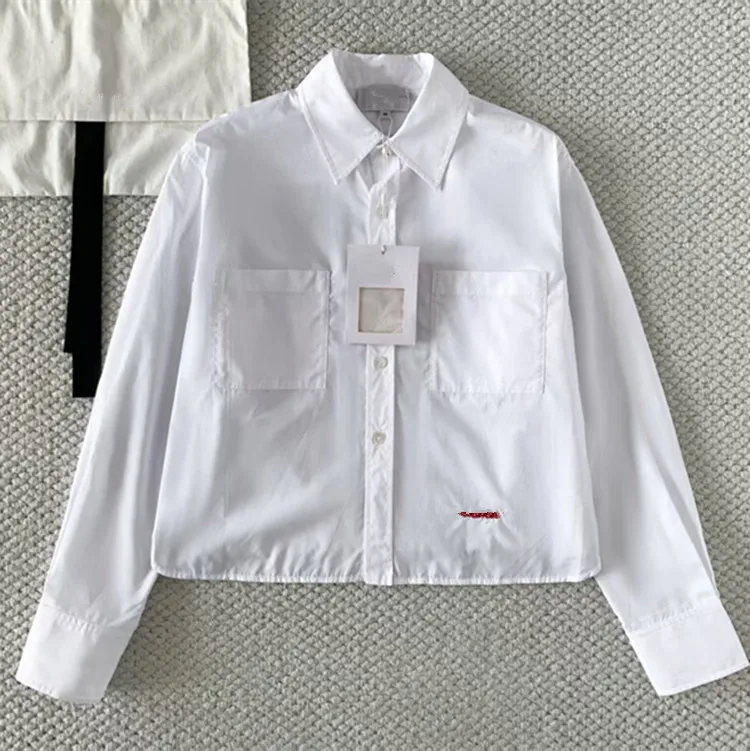 Customization European women's clothing - new summer styles for 2026 Long-sleeved single-button pure cotton chain white shirt
Customization European women's clothing - new summer styles for 2026 Long-sleeved single-button pure cotton chain white shirt