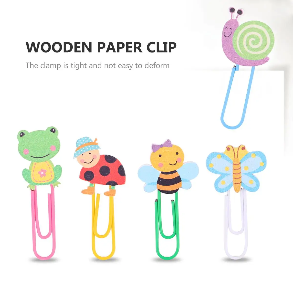 50 Pcs Animal-shaped Paper Clips Plastic Fish Fruits Bamboo Decorative Cute Office Use Safe Kids Friendly
50 Pcs Animal-shaped Paper Clips Plastic Fish Fruits Bamboo Decorative Cute Office Use Safe Kids Friendly