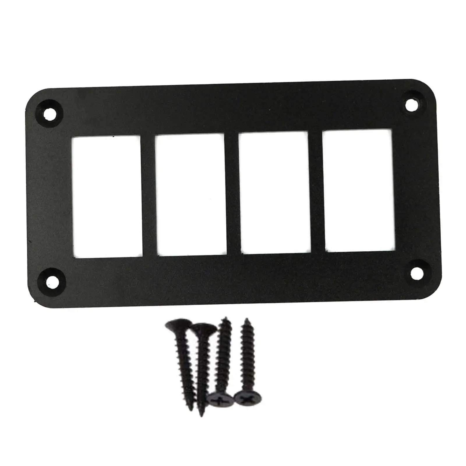 Aluminum Alloy Rocker Switch Bracket Panel Holder Black Waterproof Mounting for Boat Car RV Truck SUV
Aluminum Alloy Rocker Switch Bracket Panel Holder Black Waterproof Mounting for Boat Car RV Truck SUV