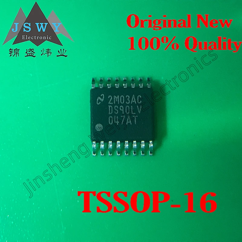 (5/20 pcs) DS90LV047ATMTCX TSSOP-16 DS90LV 047AT 4-bit LVDS Line Driver Chip/New Genuine Stock Electronics
(5/20 pcs) DS90LV047ATMTCX TSSOP-16 DS90LV 047AT 4-bit LVDS Line Driver Chip/New Genuine Stock Electronics