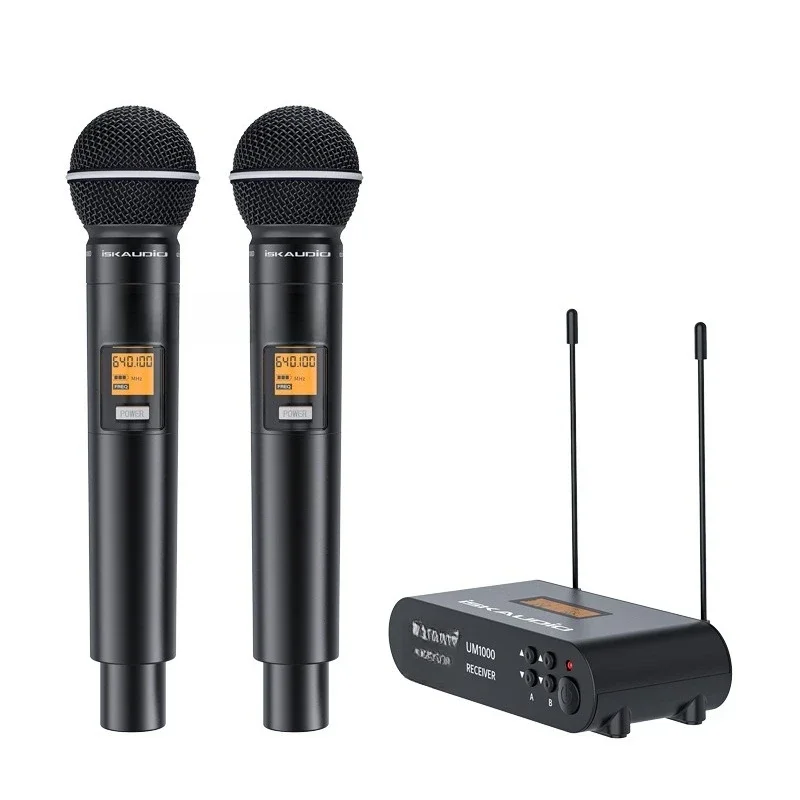 UM1000 wireless microphone outdoor live broadcast handheld charging capacitor dynamic microphone
UM1000 wireless microphone outdoor live broadcast handheld charging capacitor dynamic microphone