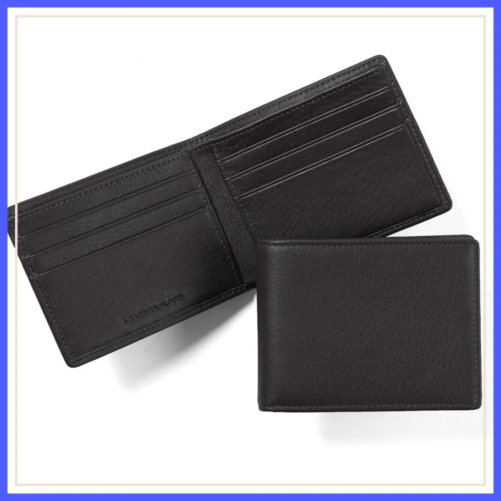 Slim Bifold Wallet for Men – 6 Card Slots, Bill Compartment & 2 Interior Pockets – Minimalist Leather Front Pocket Wallet
Slim Bifold Wallet for Men – 6 Card Slots, Bill Compartment & 2 Interior Pockets – Minimalist Leather Front Pocket Wallet