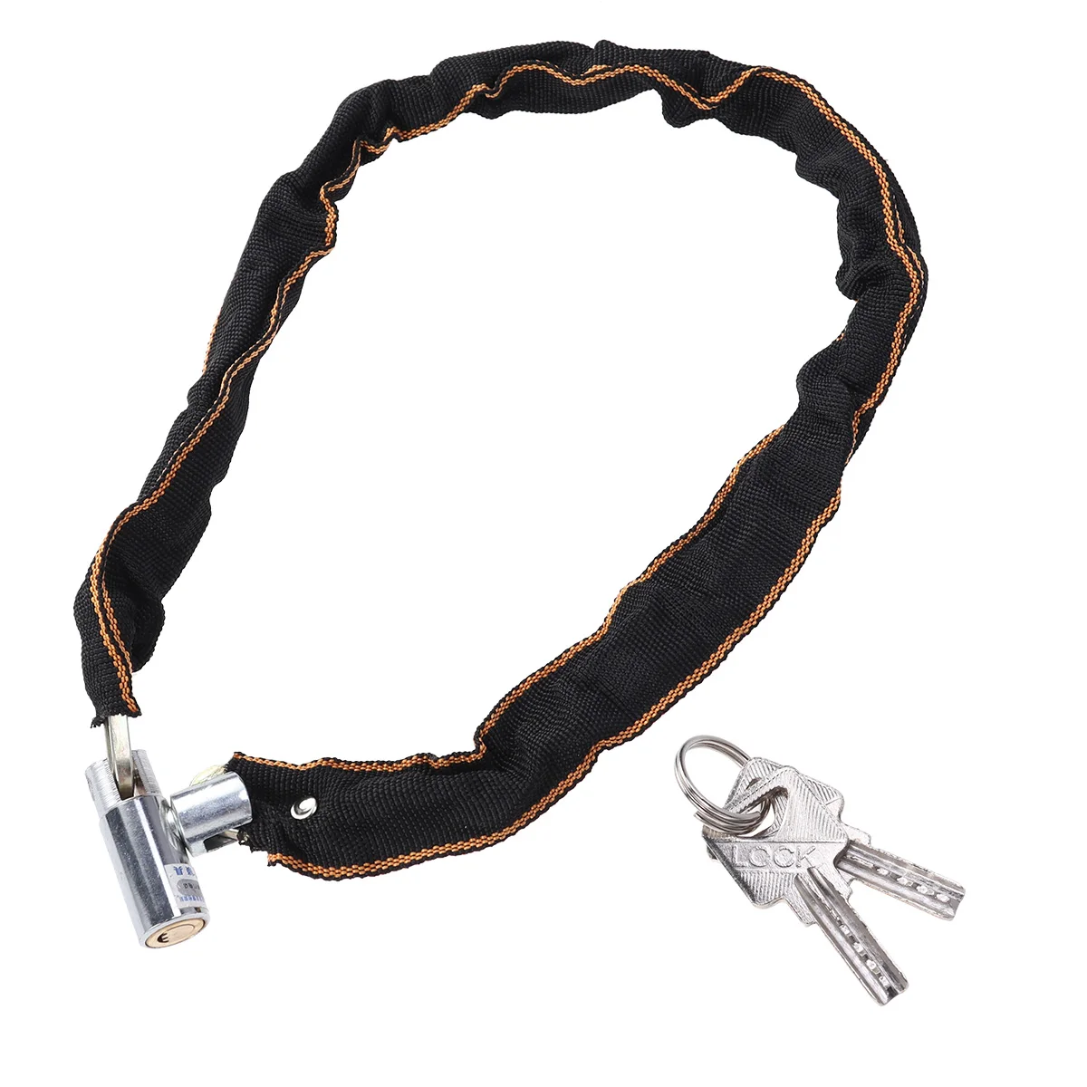 80 CM Bicycle Lock Cable Chain Super Solid Easy Mechanism Heavy Duty Stainless Steel Thicken Copper Core Anti Theft Lightweight
80 CM Bicycle Lock Cable Chain Super Solid Easy Mechanism Heavy Duty Stainless Steel Thicken Copper Core Anti Theft Lightweight