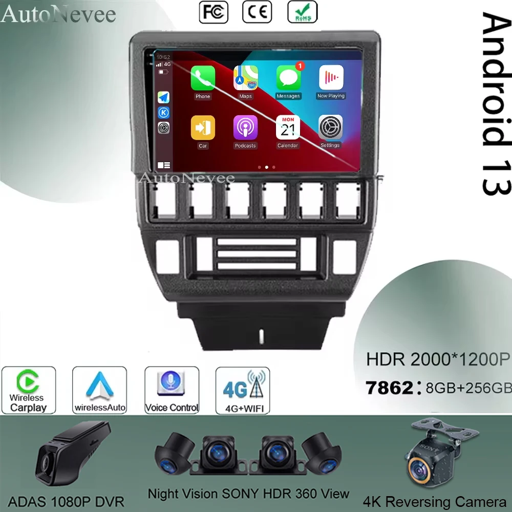 4G WIFI BT For LADA Niva 1993 - 2020 Car Navigation QLED Screen Android Radio No 2Din Stereo Touch Multimedia GPS Bluetooth DVD
4G WIFI BT For LADA Niva 1993 - 2020 Car Navigation QLED Screen Android Radio No 2Din Stereo Touch Multimedia GPS Bluetooth DVD