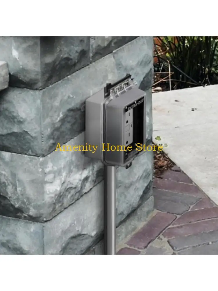 F26C Крышка электрической розетки Всепогодный корпус Прозрачная водонепроницаемая крышка розетки
F26C Крышка электрической розетки Всепогодный корпус Прозрачная водонепроницаемая крышка розетки