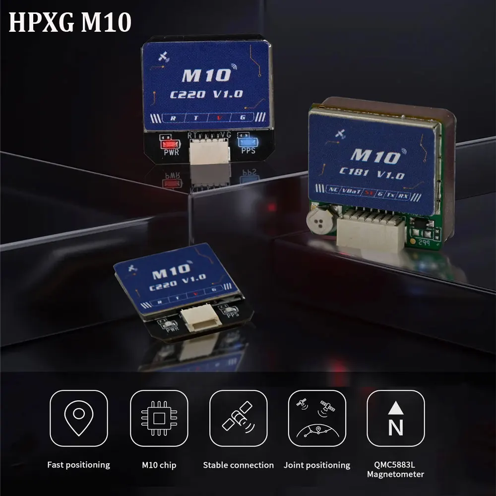 HPXGRC M10-181 M10C-220 GPS двойной протокол для радиоуправляемого самолета-дрона
HPXGRC M10-181 M10C-220 GPS двойной протокол для радиоуправляемого самолета-дрона