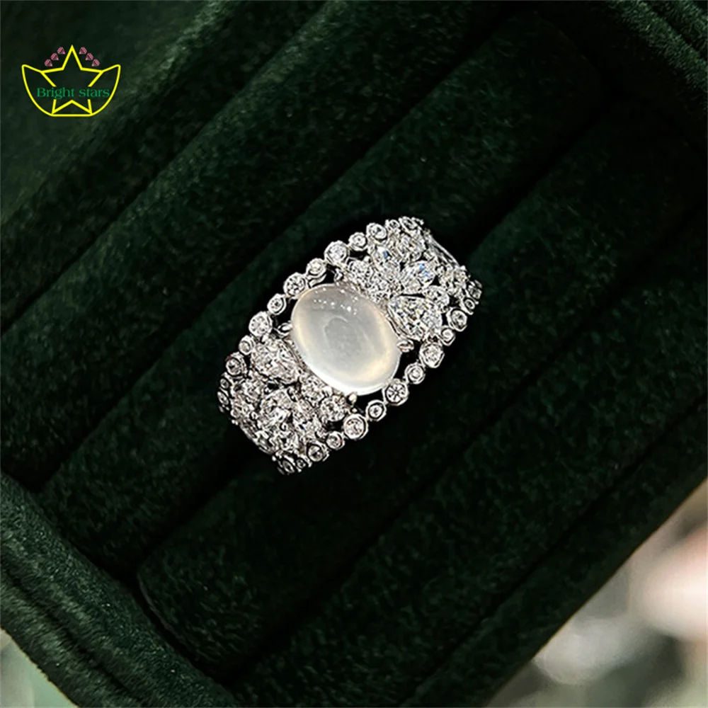 Яркие звезды, легкое роскошное кольцо из чистого серебра с выдолбленной водяной пеной и нефритом 6*8 с новым яйцом в китайском стиле, диамант
Яркие звезды, легкое роскошное кольцо из чистого серебра с выдолбленной водяной пеной и нефритом 6*8 с новым яйцом в китайском стиле, диамант