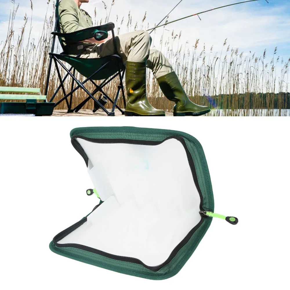 Clear Visual Fishing Lures Storage Case Multiple Compartments Two Way Zippers Fishing Tackle Box Hard Shell Bait Storage Case
Clear Visual Fishing Lures Storage Case Multiple Compartments Two Way Zippers Fishing Tackle Box Hard Shell Bait Storage Case
