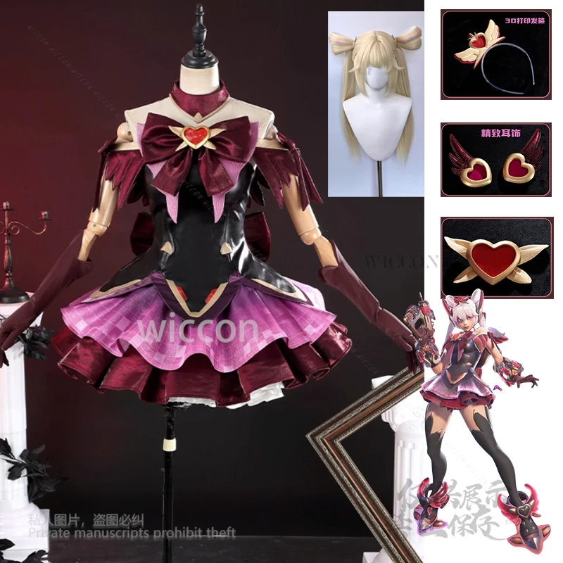 Anime Juno Cosplay Game Juno Mythic Black Red Dress Yellow Wigs Magical Women Girls Cosplay Costume 2XL Halloween Cosplay Party
Anime Juno Cosplay Game Juno Mythic Black Red Dress Yellow Wigs Magical Women Girls Cosplay Costume 2XL Halloween Cosplay Party