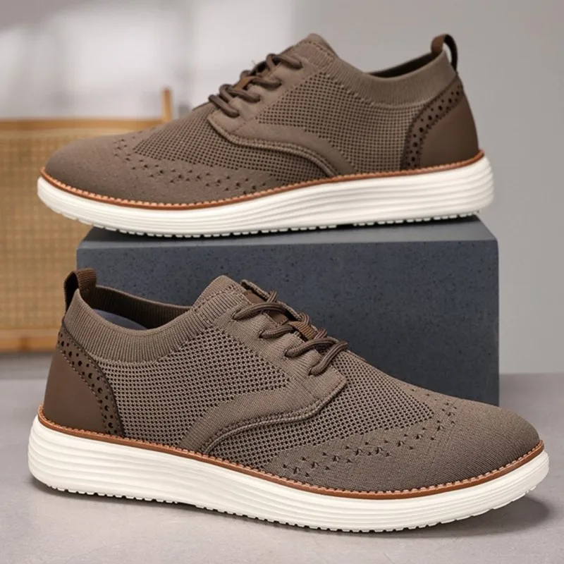 Men Casual Dress Sneakers Outdoor Comfort Lightweight Leisure Shoes Breathable Mesh Walking Shoes Soft Sole Sports Shoes
Men Casual Dress Sneakers Outdoor Comfort Lightweight Leisure Shoes Breathable Mesh Walking Shoes Soft Sole Sports Shoes