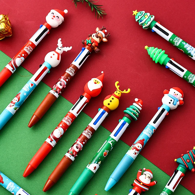 4-In-1 Retractable Multicolor Pen,Christmas Multi Color Ballpoint Pens,Xmas Stationery Gift For Kids Students Party Favors
4-In-1 Retractable Multicolor Pen,Christmas Multi Color Ballpoint Pens,Xmas Stationery Gift For Kids Students Party Favors