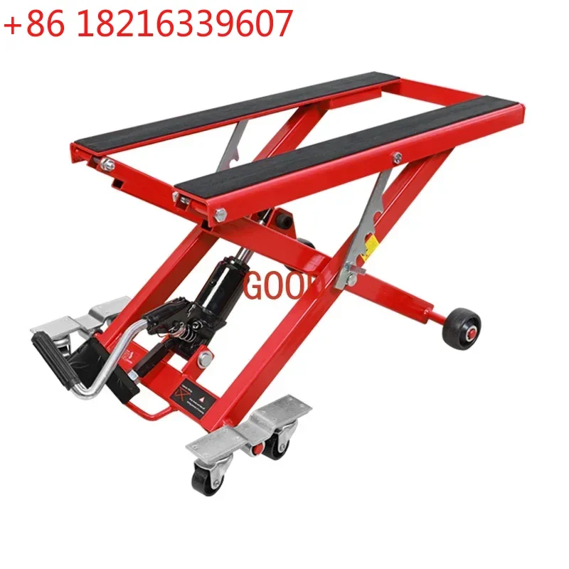 TAO Motorcycle lifting equipment Portable lift Hydraulic maintenance household 450KG 110-400MM lifting height
TAO Motorcycle lifting equipment Portable lift Hydraulic maintenance household 450KG 110-400MM lifting height