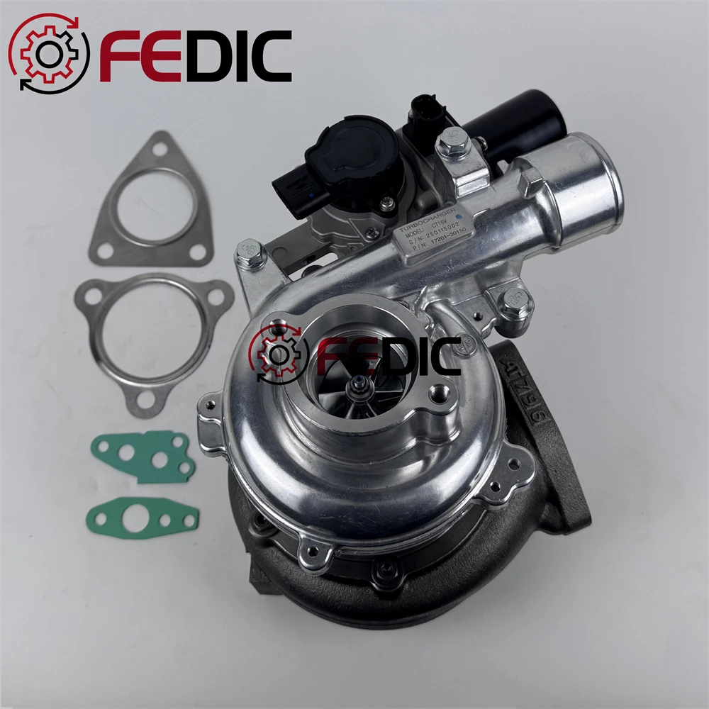 CT16V 17201-30150 17201-30180 17201-30181 Turbo charger for Toyota Hiace 3.0 D4D 1KD-FTV 126Kw 171HP 2007 MFS Turbocharger
CT16V 17201-30150 17201-30180 17201-30181 Turbo charger for Toyota Hiace 3.0 D4D 1KD-FTV 126Kw 171HP 2007 MFS Turbocharger