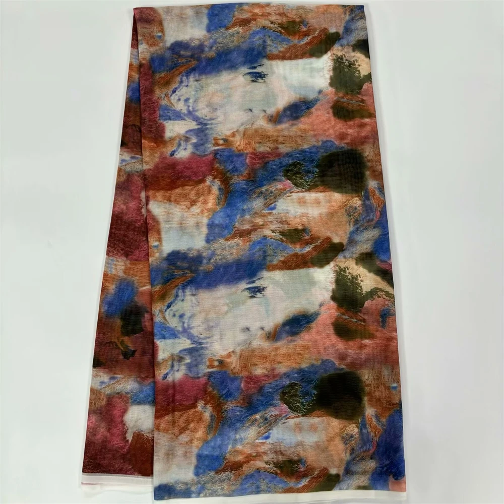 Elegant Voile Lace Fabric Printed Thin Soft Cloth African Lace Swiss Voile Fabrics Tulle Tissu 5 Yards
Elegant Voile Lace Fabric Printed Thin Soft Cloth African Lace Swiss Voile Fabrics Tulle Tissu 5 Yards