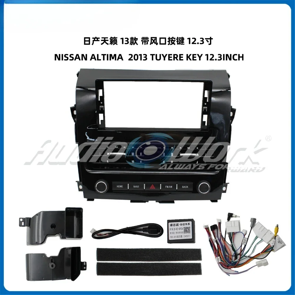 12.3 inch 2 Din Car Audio Frame GPS Navigation Fascia Panel Car DVD Plastic Frame Fascia For 2013 NISSAN ALTIMA TUYERE KEY
12.3 inch 2 Din Car Audio Frame GPS Navigation Fascia Panel Car DVD Plastic Frame Fascia For 2013 NISSAN ALTIMA TUYERE KEY
