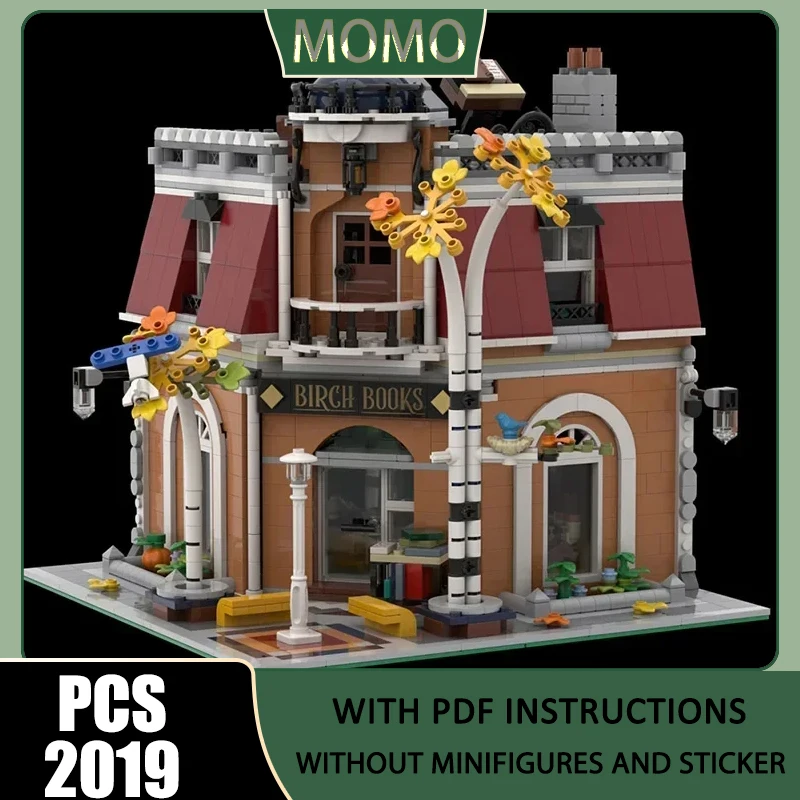 City Street View Model Moc Building Blocks Birch Books & Apartment Model Technology Bricks DIY Assembly Holiday Toy Set Gifts
City Street View Model Moc Building Blocks Birch Books & Apartment Model Technology Bricks DIY Assembly Holiday Toy Set Gifts
