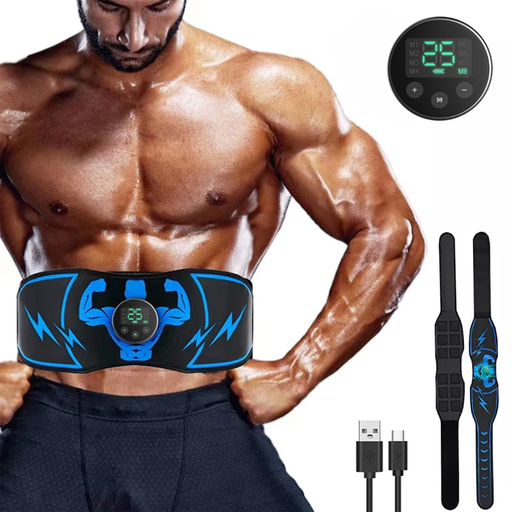 EMS Muscle Stimulator Abdominal Body Slimming Belt Electric Smart ABS Trainer Arm Leg Waist Weight Loss Fitness Vibration Belt
EMS Muscle Stimulator Abdominal Body Slimming Belt Electric Smart ABS Trainer Arm Leg Waist Weight Loss Fitness Vibration Belt