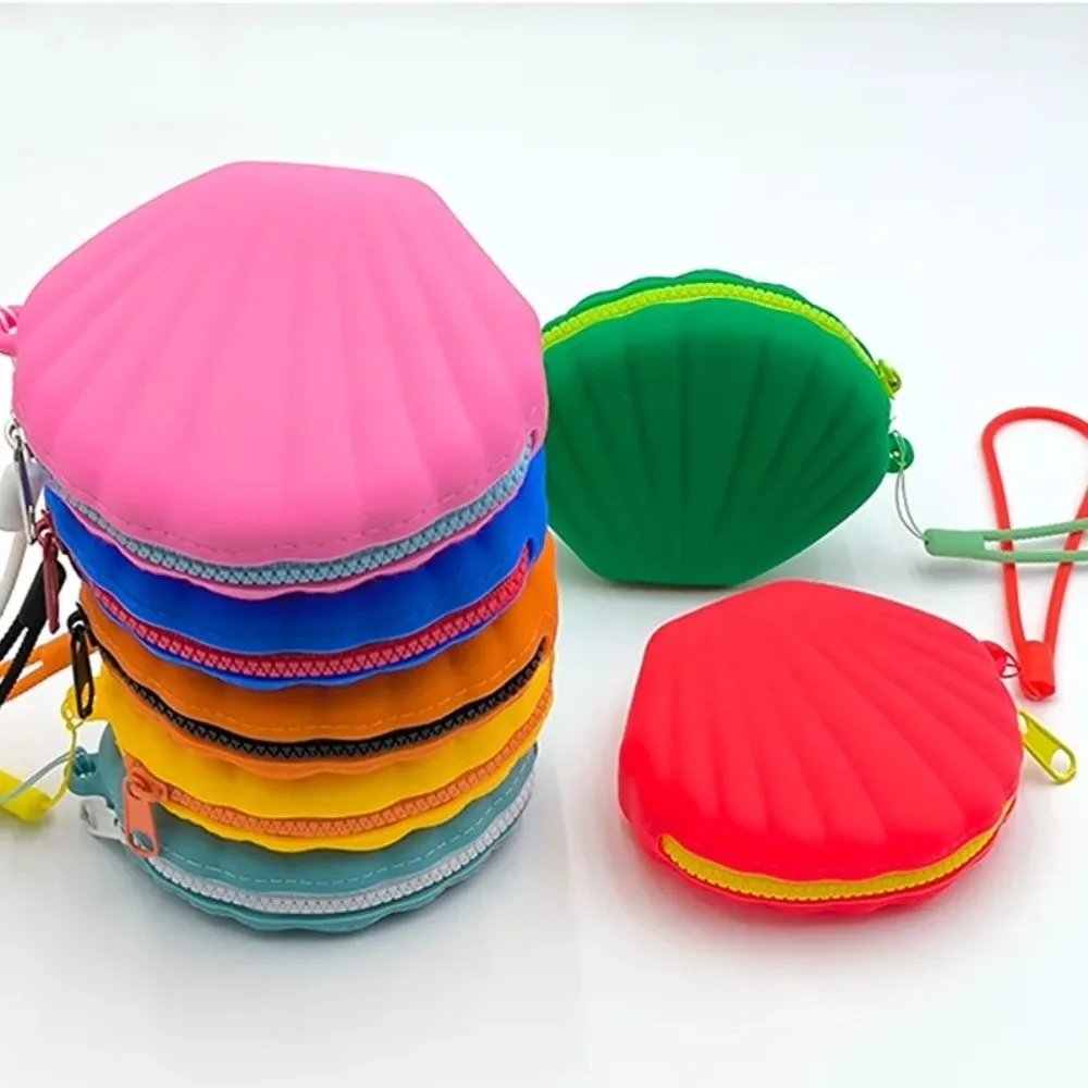 Multifunctional Silicone Coin Purse Shell Shape Zipper Cosmetic Bag Portable Small Item Storage Bag Women Girls
Multifunctional Silicone Coin Purse Shell Shape Zipper Cosmetic Bag Portable Small Item Storage Bag Women Girls