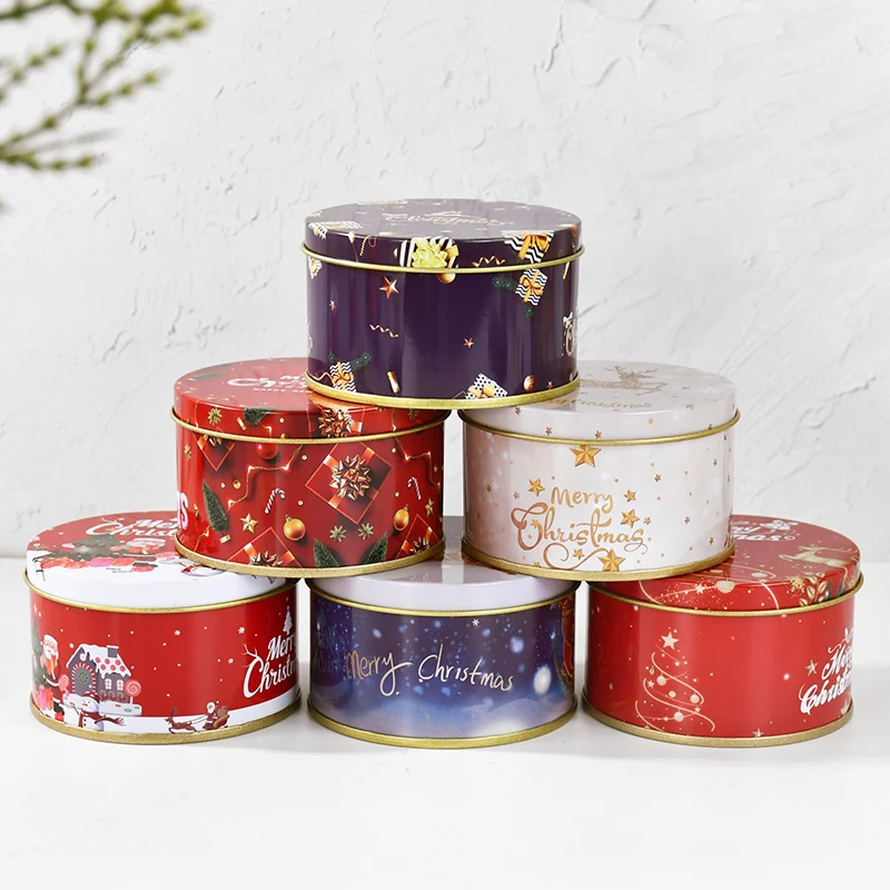 1PC Christmas Candy Tin Round Cartoon Santa Claus Elk Letter Printed Tinplate Boxes Xmas Candy Chocolate Cookie Small Gift Boxes
1PC Christmas Candy Tin Round Cartoon Santa Claus Elk Letter Printed Tinplate Boxes Xmas Candy Chocolate Cookie Small Gift Boxes