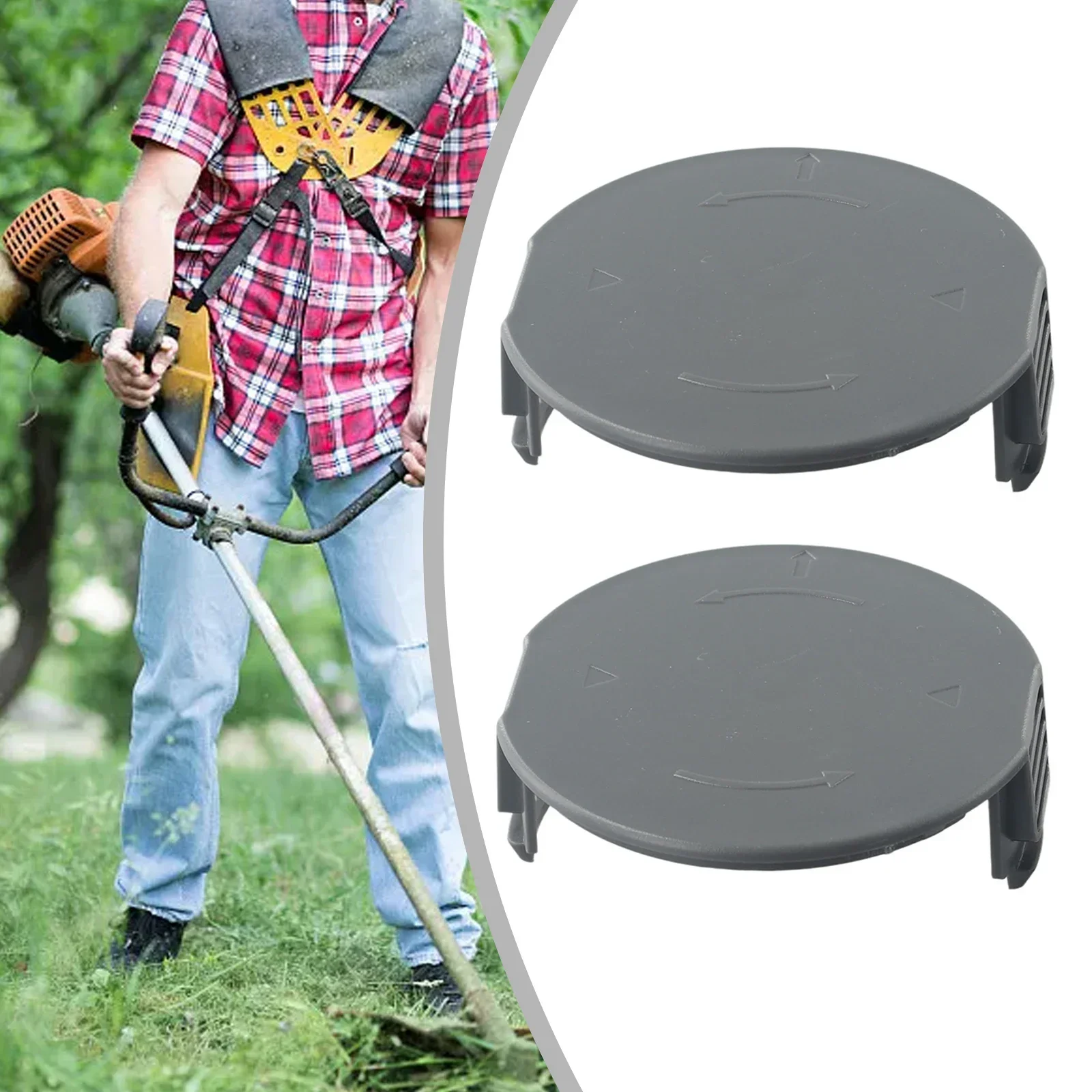 2pcs Spool Cover Cap For Bosch Grass Cut 18/18-26/18-260 Cordless Grass Trimmers Garden Power Tool Accessories
2pcs Spool Cover Cap For Bosch Grass Cut 18/18-26/18-260 Cordless Grass Trimmers Garden Power Tool Accessories