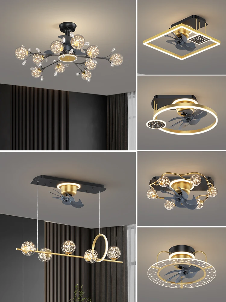 Whole house lighting combination package light luxury simple modern living room fan chandelier bedroom dining room fan ceiling
Whole house lighting combination package light luxury simple modern living room fan chandelier bedroom dining room fan ceiling
