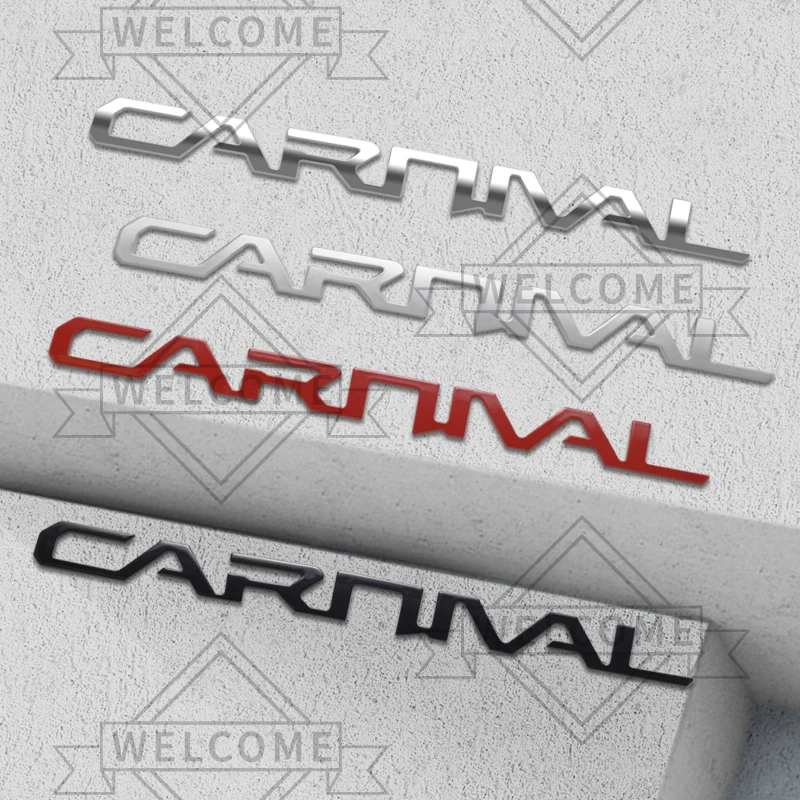 3D Car Stickers For Carnival KA4 Hybrid HEV GT Line LX SX Emblem Auto Body Letter Badge Trunk Decal Decoration Accessories
3D Car Stickers For Carnival KA4 Hybrid HEV GT Line LX SX Emblem Auto Body Letter Badge Trunk Decal Decoration Accessories